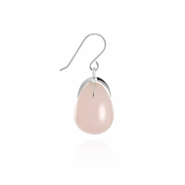 Rose Quartz Drop Earrings G23