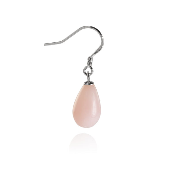 Peruvian Pink Opal Drop Earrings