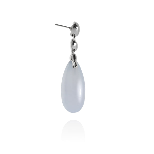 Blue Chalcedony Drop Earrings G29