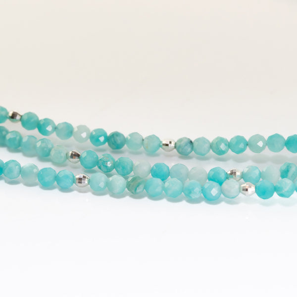 Amazonite Strand Necklace H42