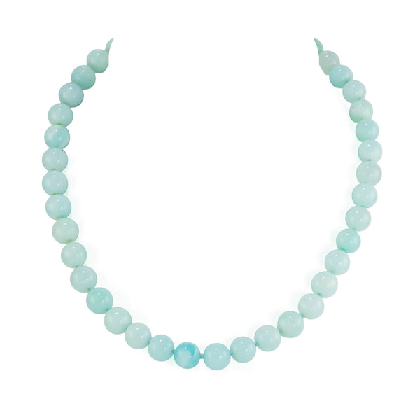 Peruvian Blue Opal Necklace Q15