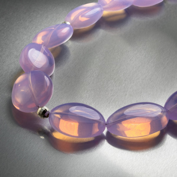 Girasol Lavender Quartz Necklace Q18