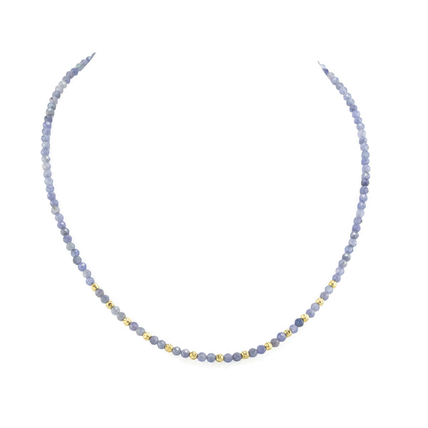 Tanzanite Strand Necklace Q22