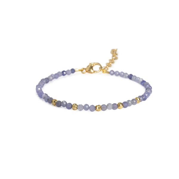 Tanzanite Strand Bracelet Q26