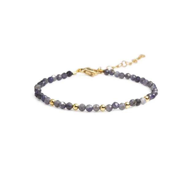 Iolite Strand Bracelet Q29