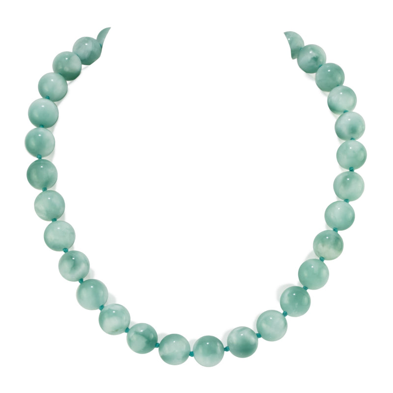 Green Angelite Necklace Q2