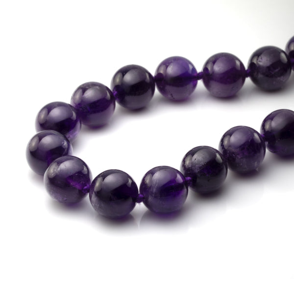 Natural Amethyst Necklace Q4