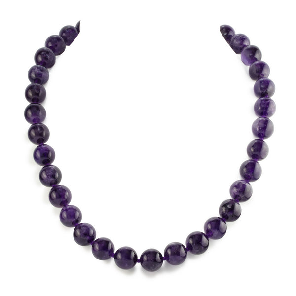 Natural Amethyst Necklace Q4