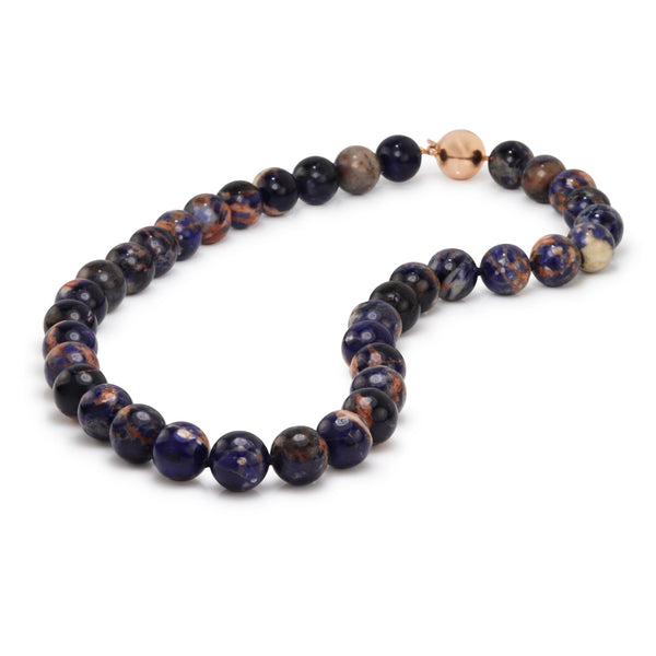 Sunstone & Sodalite Necklace T12