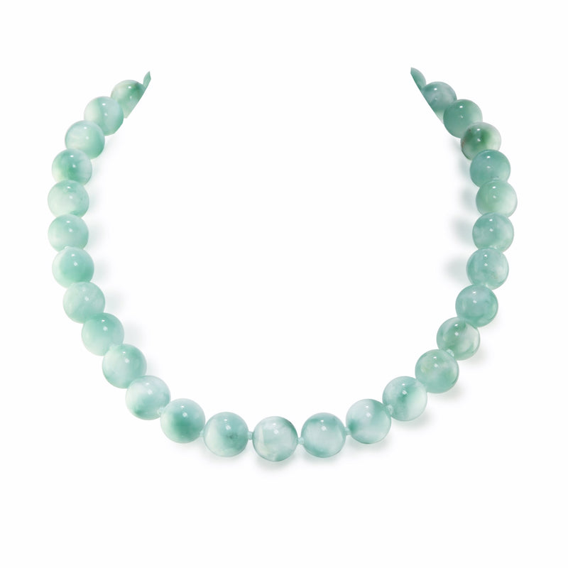 Green Angelite Necklace T23