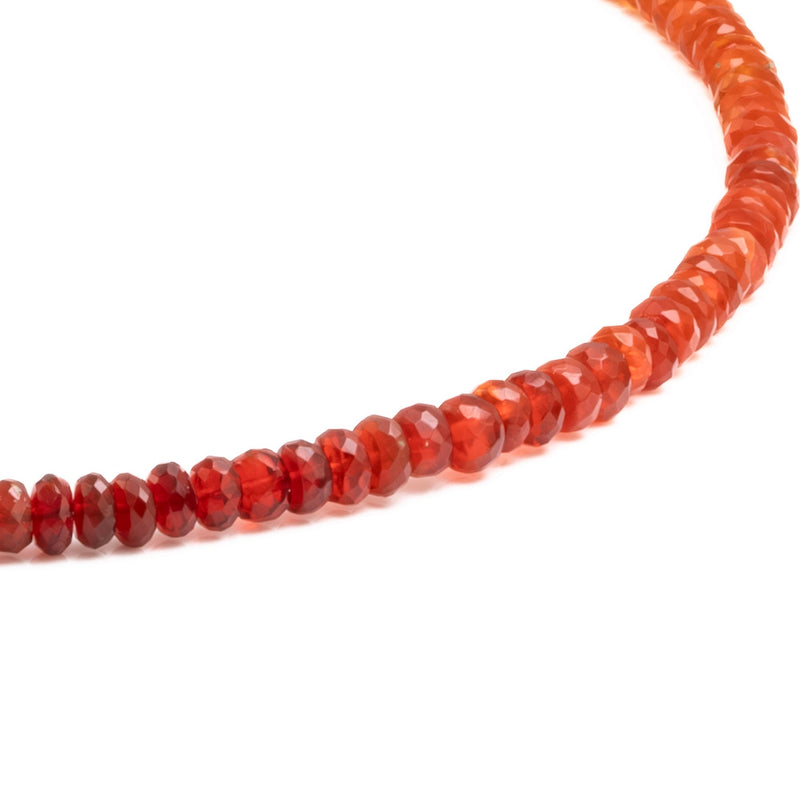 Mexican Fire Opal Necklace T28