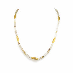 Golden Rutilated Quartz Necklace T39
