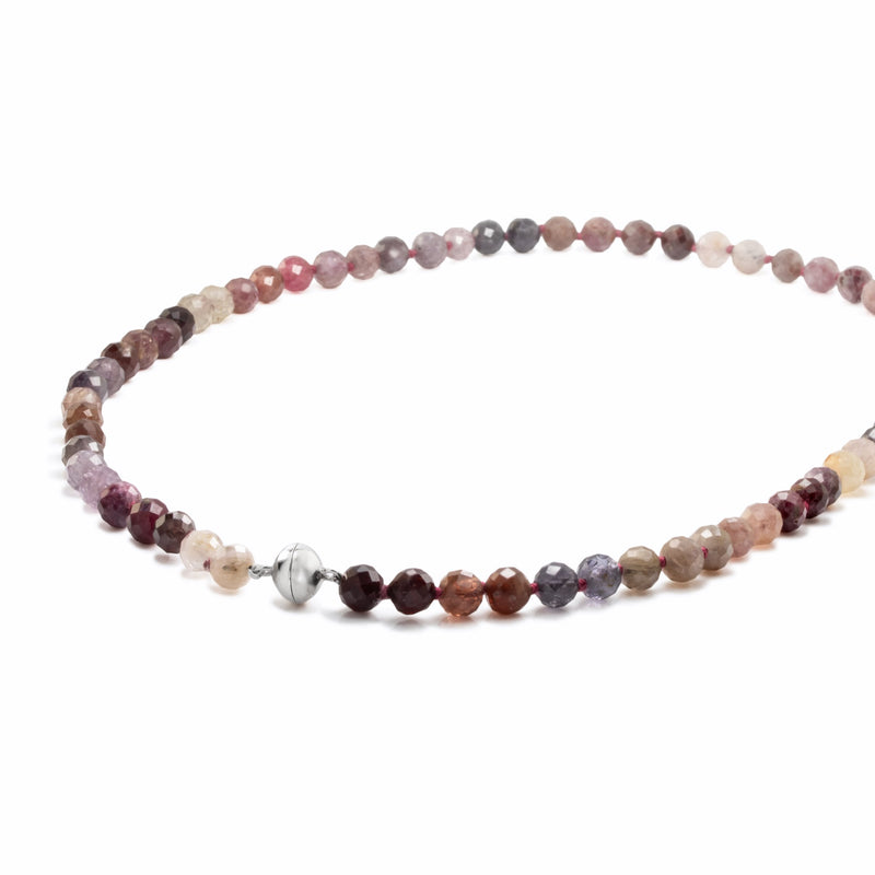 Natural Multicolour Spinel Necklace H10