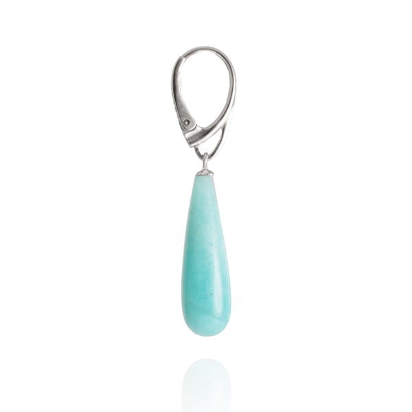 Peruvian Amazonite Drop Earrings V25