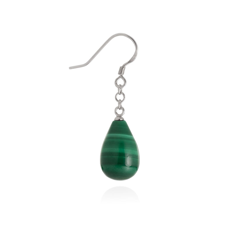 Malachite Drop Earrings V28