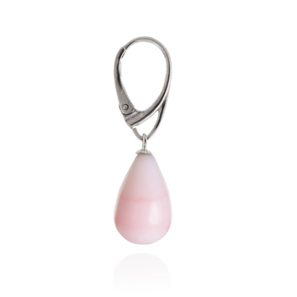 Peruvian Pink Opal Drop Earrings V38