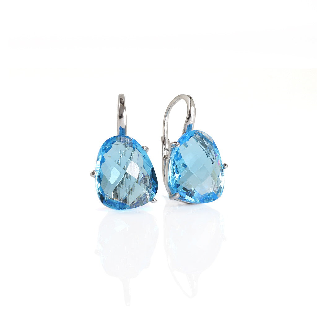 Jemima Sky Sterling Silver Crystal Earrings – Braybrook & Britten
